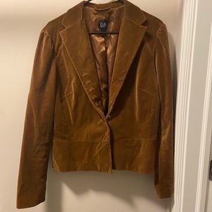 GAP Velvet Brown Blazer